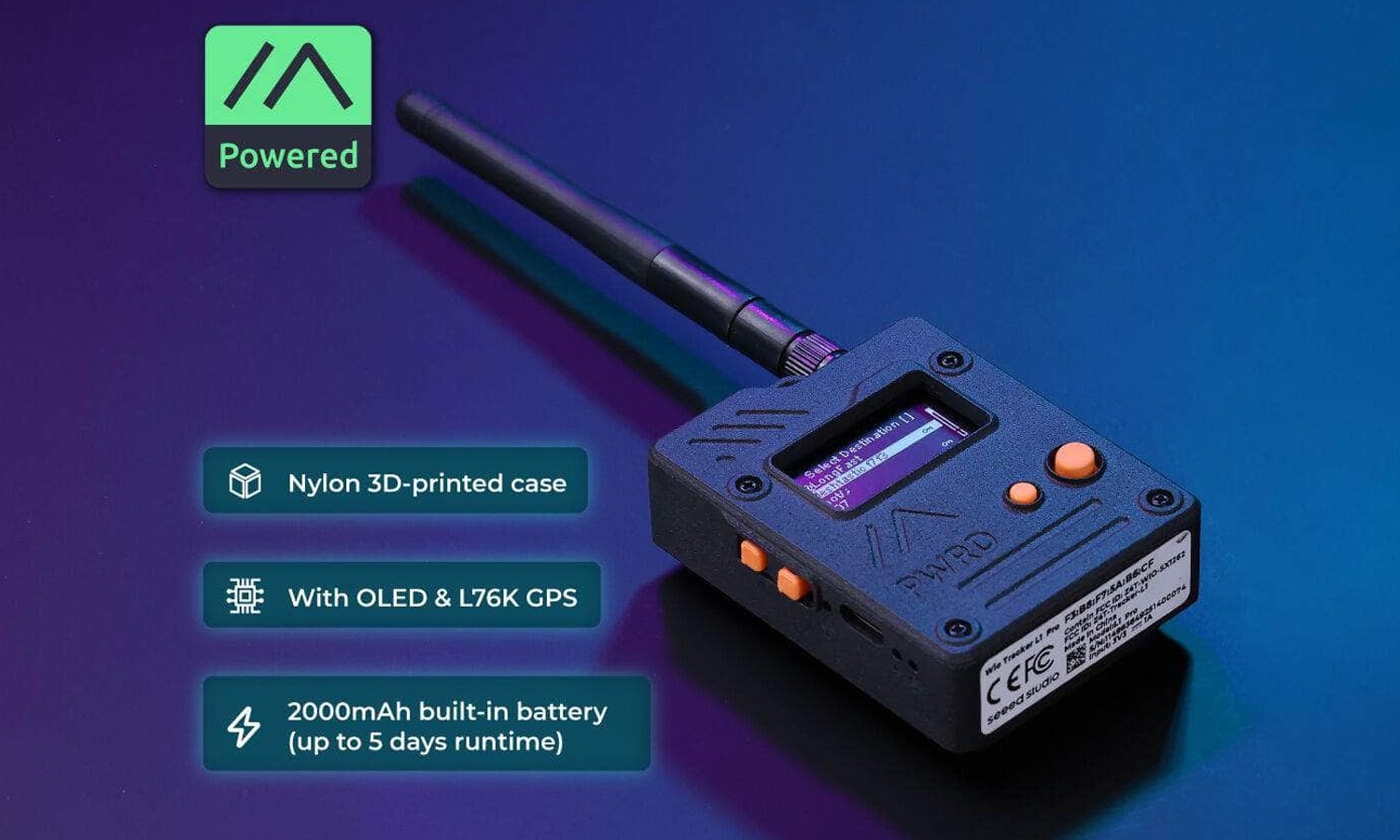 T-Shirt SOS Abruzzo nera